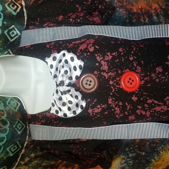 Spirit Halloween Adult Horror Clown Costume Sz S/M - Picture 5 of 9